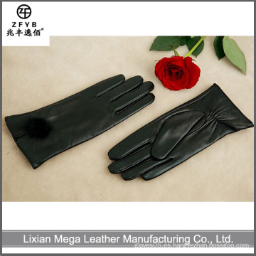 Guantes de cuero de los guantes de calidad superior de la venta caliente de la mejor calidad / guantes de la soldadura / guantes del conductor